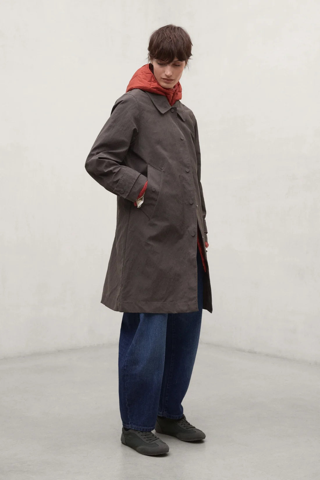 Gabardina 2 Piezas ECOALF Suancis MARRÓN