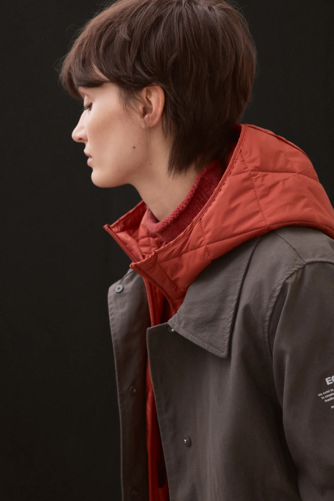 Gabardina 2 Piezas ECOALF Suancis MARRÓN