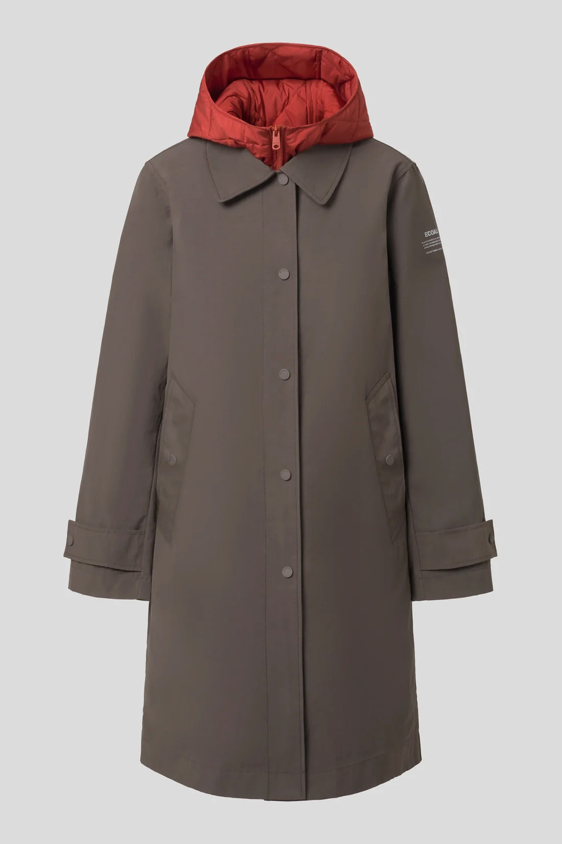 Gabardina 2 Piezas ECOALF Suancis MARRÓN