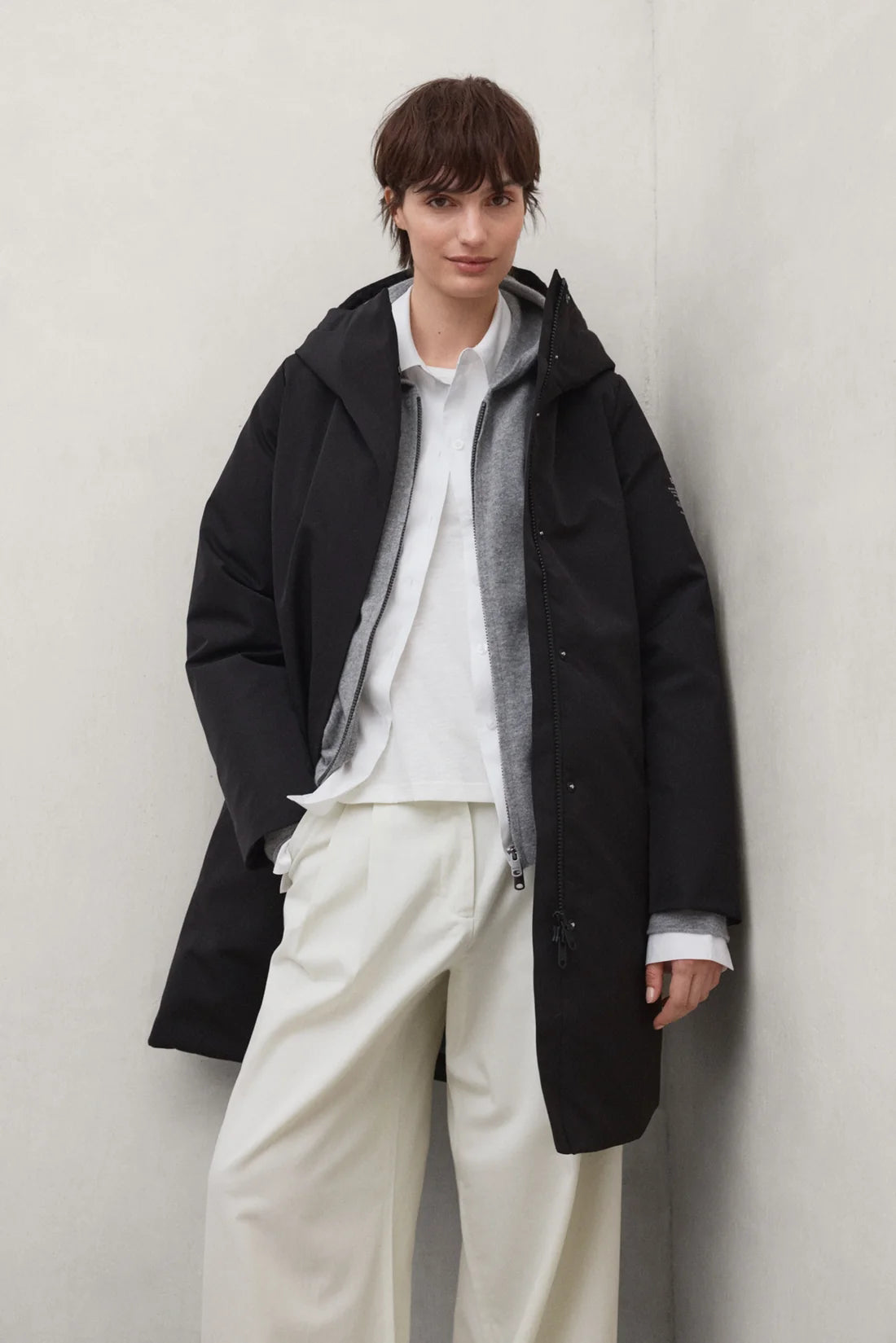 Chaquetón Acolchado ECOALF Nupen NEGRO