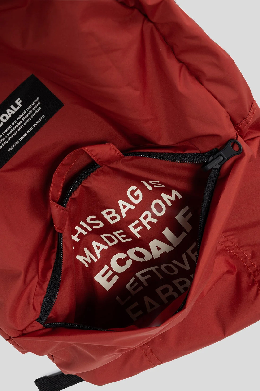 Mochila Plegable ECOALF Pacho ROJO TEJA