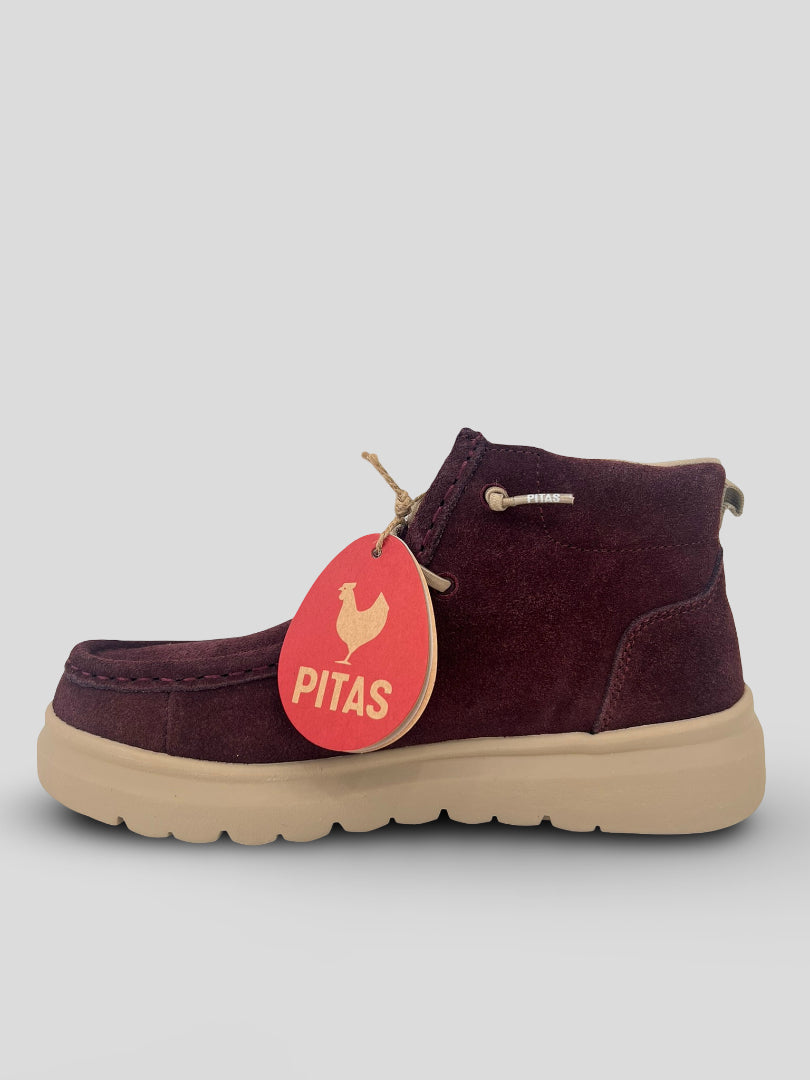 Botín Mujer WALKINPITAS Waterproof PARIS BURDEOS