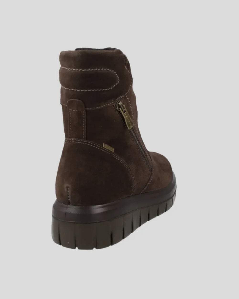 Semibota Mujer IGI&CO GORE-TEX Cremallera MARRÓN