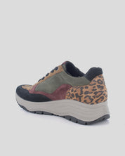 Deportiva Cuña Mujer IGI&CO GORE-TEX Animal Print TRICOLOR