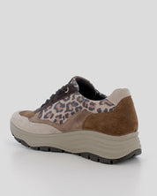 Deportiva Cuña Mujer IGI&CO GORE-TEX Animal Print BICOLOR