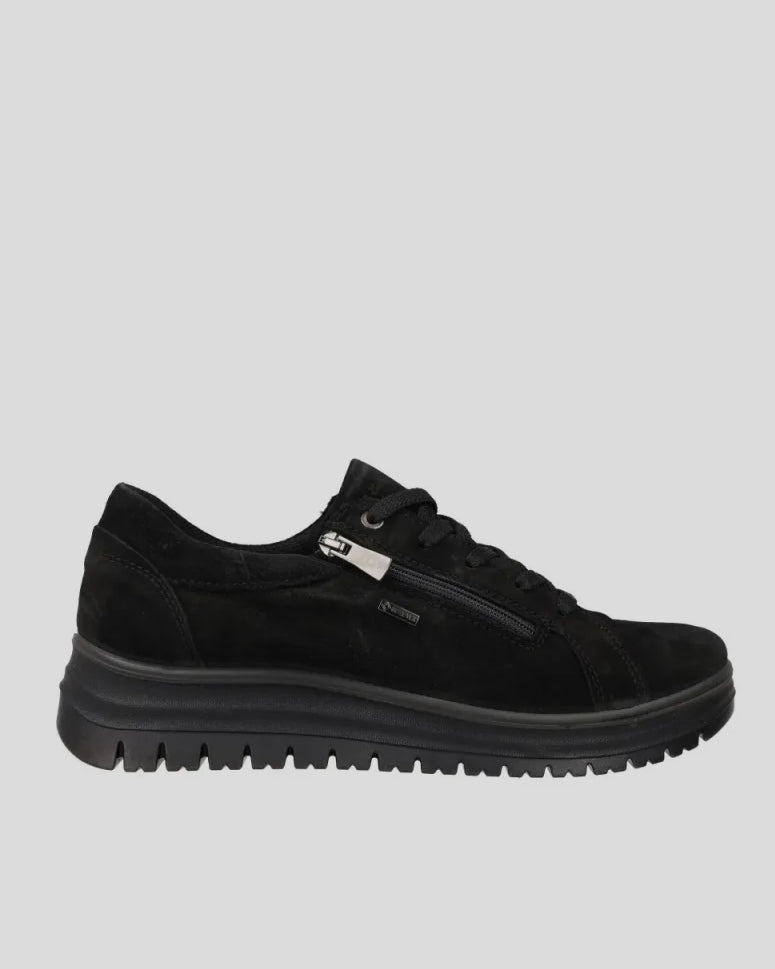 Deportiva Mujer IGI&CO GORE-TEX Cremallera NEGRO