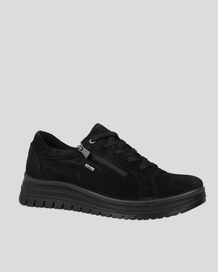 Deportiva Mujer IGI&CO GORE-TEX Cremallera NEGRO