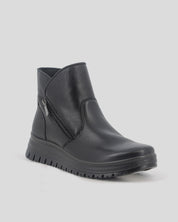 Botín Solapa Mujer GORETEX IGI&CO Piel NEGRO
