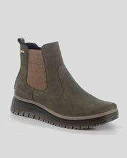 Botín Chelsea Mujer GORETEX IGI&CO Nobuk KAKI