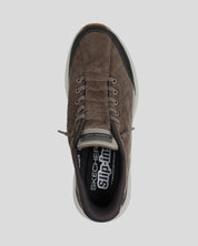 SKECHERS Hombre Slip-Ins Contour Foam Cozy Fit Cordelux OLIVA