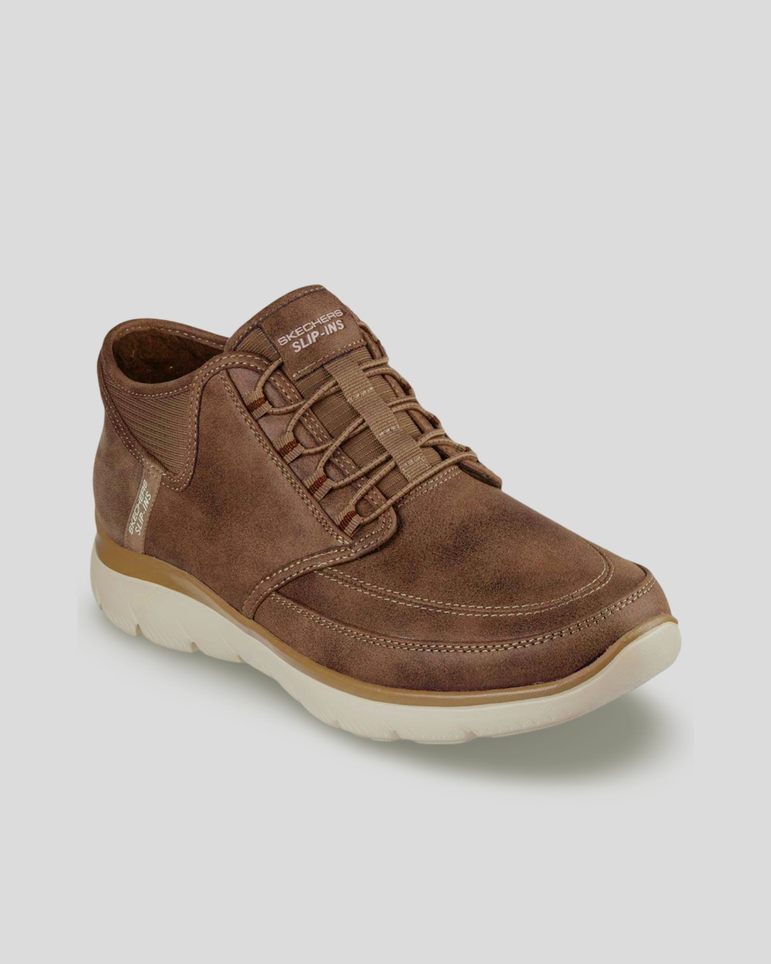 SKECHERS Hombre Slip-Ins Summits-Siegul CUERO