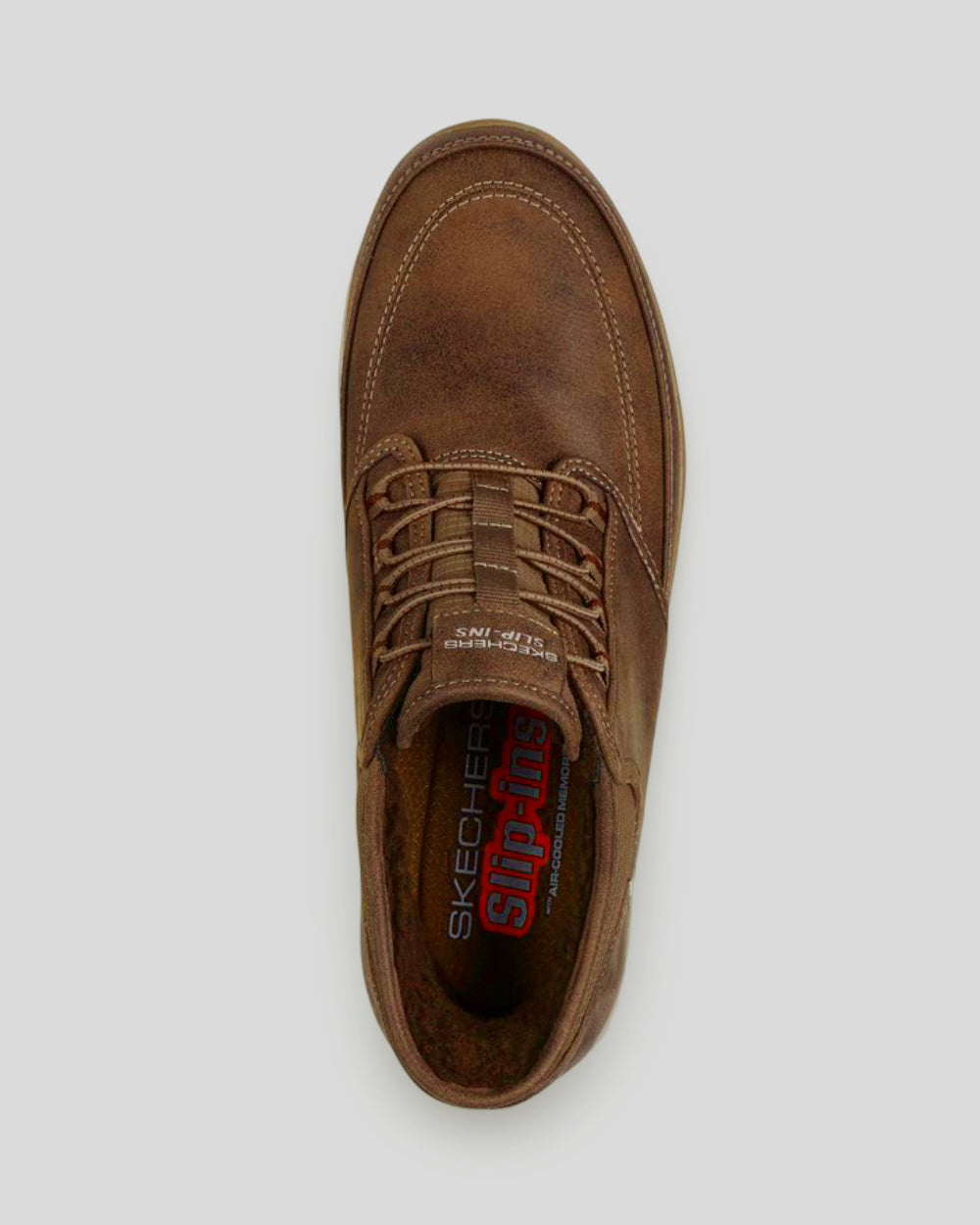 SKECHERS Hombre Slip-Ins Summits-Siegul CUERO