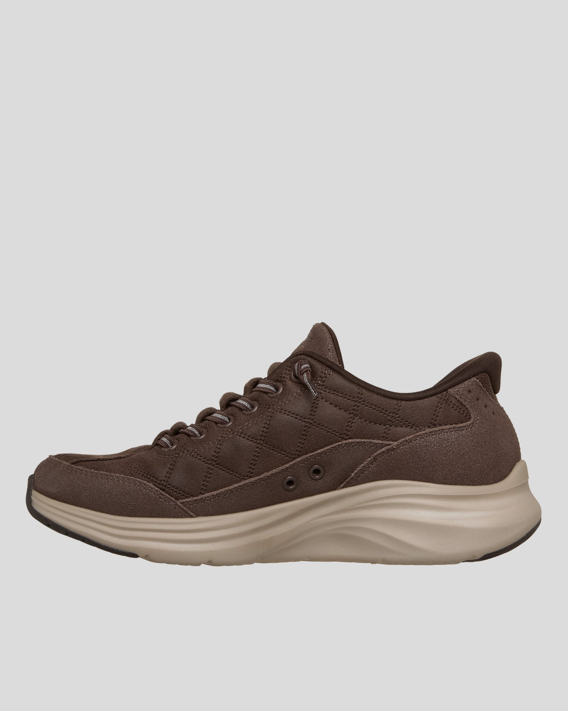 SKECHERS Slip Ins Contour Foam-Cozy Fit Natural Ease MARRÓN
